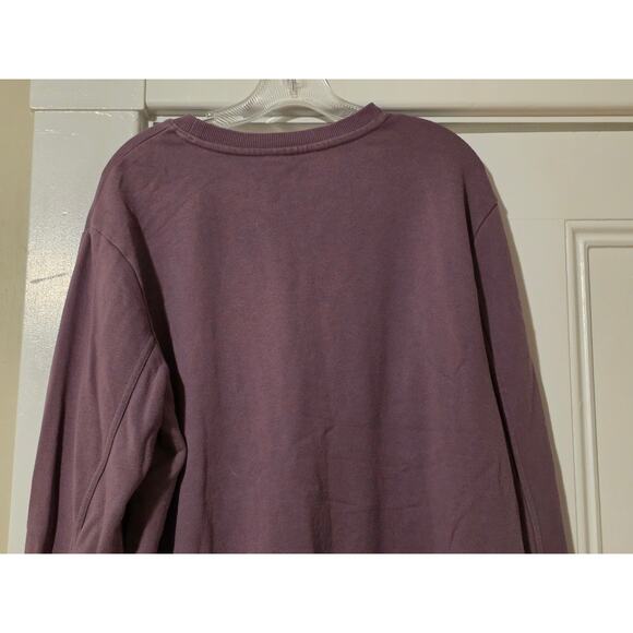 Fila Sweatshirt Womens Size XXL French Terry Elastic Hem Stretch Purple - Picture 5 of 9